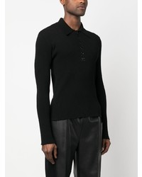 Courrèges Long Sleeved Polo Shirt