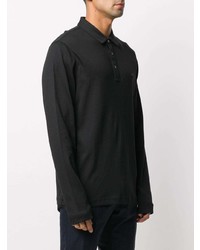 Michael Kors Michl Kors Button Up Long Sleeved Polo Shirt