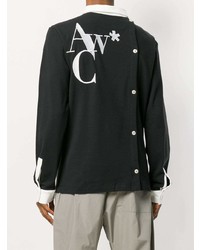 A-Cold-Wall* Off Centre Buttoned Polo Shirt