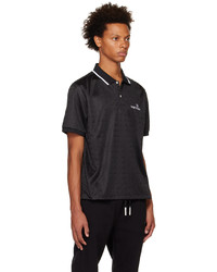 Sergio Tacchini Black Geo Polo