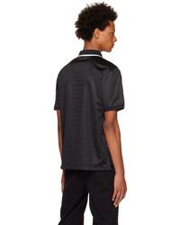 Sergio Tacchini Black Geo Polo