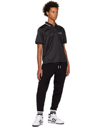 Sergio Tacchini Black Geo Polo