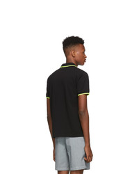 Kenzo Black Limited Edition High Summer Tiger Fitted Polo