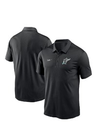 Nike Black Miami Marlins Cooperstown Collection Rewind Franchise Polo At Nordstrom