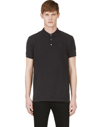 Marc by Marc Jacobs Black Monogram Polo