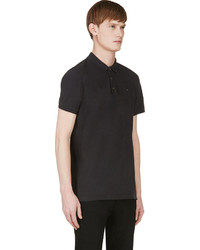 Marc by Marc Jacobs Black Monogram Polo