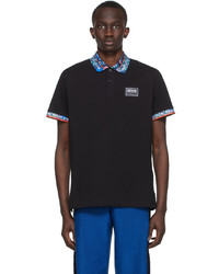 VERSACE JEANS COUTURE Black Polo