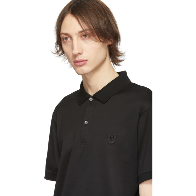 Alexander McQueen Black Skull Polo, $268 | SSENSE | Lookastic