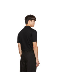 Givenchy Black Slim Fit Logo Polo
