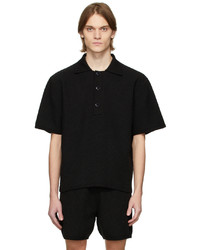 Nanushka Black Tallis Polo