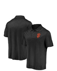 FANATICS Branded Black San Francisco Giants Iconic Striated Primary Logo Polo At Nordstrom