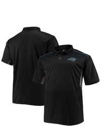 FANATICS Branded Blackcharcoal Carolina Panthers Big Tall Polo