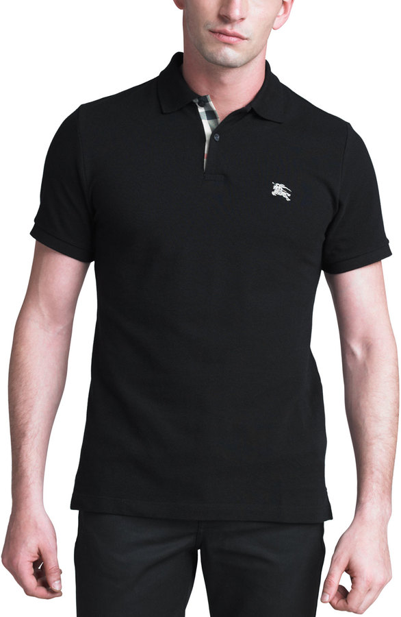 Burberry Brit Modern Fit Logo Polo $175 Marcus |
