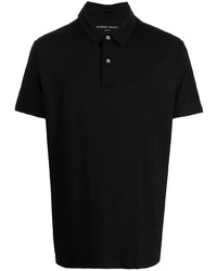 Derek Rose Button Plaquet Short Sleeved Polo Shirt