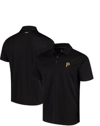 Cutter & Buck Cbuk By Black Pittsburgh Pirates Drytec Fairwood Polo