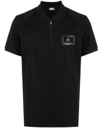 Karl Lagerfeld Chest Logo Polo Shirt