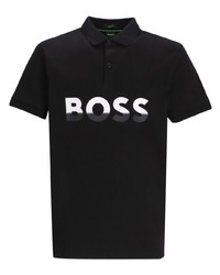BOSS Colour Block Logo Polo Shirt