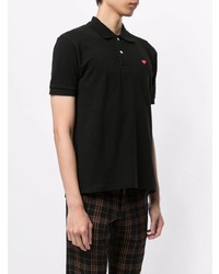 Comme Des Garcons Play Comme Des Garons Play Branded Short Sleeved Polo Shirt