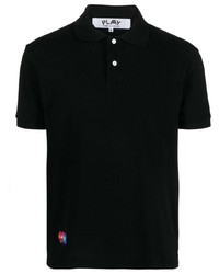 Comme Des Garcons Play Comme Des Garons Play Play Logo Patch Polo Shirt