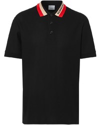 Burberry Contrast Collar Piqu Polo Shirt