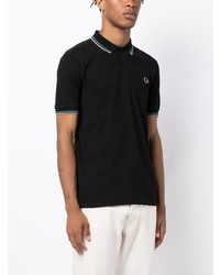 Fred Perry Contrast Trim Cotton Polo Shirt