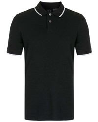 Armani Exchange Contrasting Trim Polo Shirt