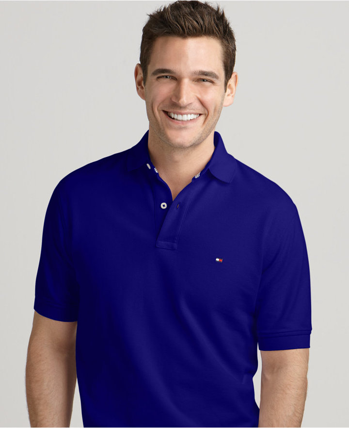 Tommy Hilfiger Core Classic Ivy Polo Shirt, $49 | Macy's | Lookastic