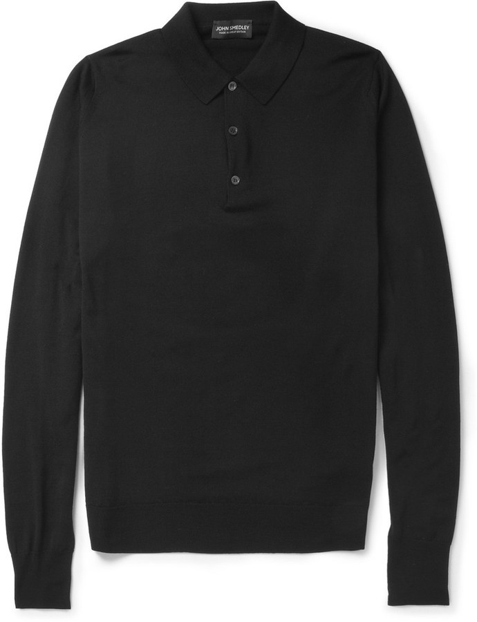 Cotswold long-sleeved polo shirt