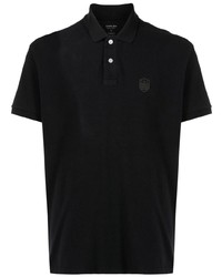 OSKLEN Crest Motif Cotton Polo Shirt