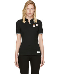 Dolce & Gabbana Dolce And Gabbana Black Crowned Designers Polo