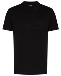 Balmain Embossed Logo Polo Shirt
