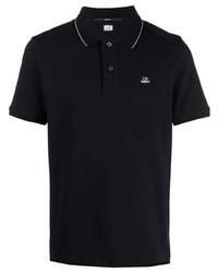 C.P. Company Embroidered Logo Cotton Polo Shirt