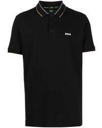 BOSS Embroidered Logo Detail Polo Shirt