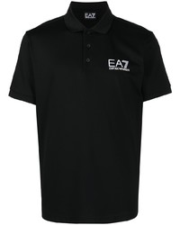 Ea7 Emporio Armani Embroidered Logo Polo Shirt