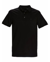 Emporio Armani Embroidered Logo Short Sleeved Polo Shirt