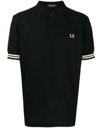 Fred Perry Embroidered Logo Tipped Polo Shirt