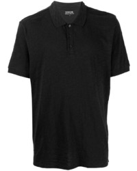 Vince Fine Knit Short Sleeved Polo Shirt