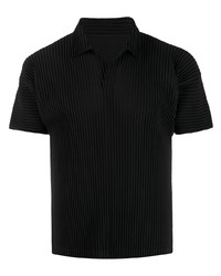 Homme Plissé Issey Miyake Fine Ribbed Polo Shirt