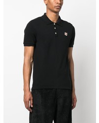 MAISON KITSUNÉ Fox Motif Cotton Polo Shirt