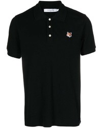 MAISON KITSUNÉ Fox Motif Cotton Polo Shirt
