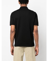 Ferragamo Half Zip Cotton Polo Shirt