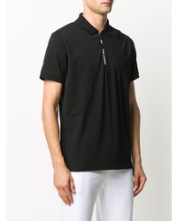 Karl Lagerfeld Half Zip Polo Shirt