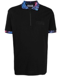 VERSACE JEANS COUTURE Half Zip Polo Shirt