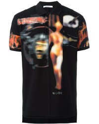 Givenchy Heavy Metal Pieced Polo Shirt