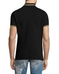Versace Jeans Contrast Trimmed Polo