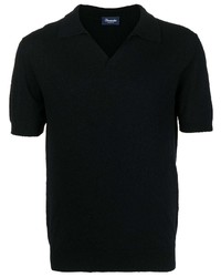 Drumohr Jersey Short Sleeved Polo Shirt