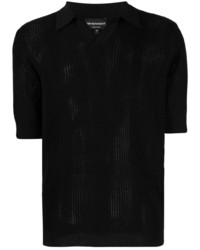 Emporio Armani Knitted Polo Shirt