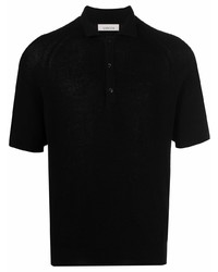 Laneus Knitted Short Sleeve Polo Shirt