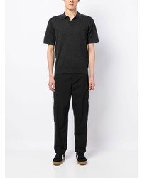 N.Peal Knitted Short Sleeved Polo Shirt