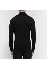 Tom Ford Knitted Wool Polo Shirt